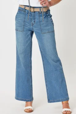 Gordon Smith Hudson Wide Leg Jean | Denim