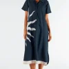 ITAMI Soleil Shirt Dress | Black