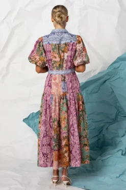 Kachel Amelia Maxi Dress | Multi