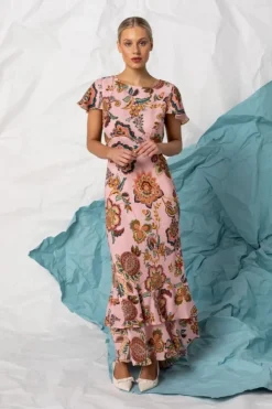 Kachel Camila Dress | Celestial Rose