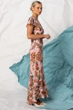 Kachel Camila Dress | Celestial Rose