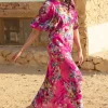 Kachel Rebecca Dress | Rose Romance