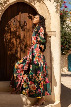 Kachel Sherri Maxi Dress | Multi