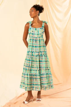 Kachel Zia Dress | Ocean Check