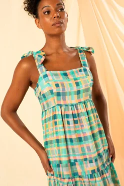 Kachel Zia Dress | Ocean Check