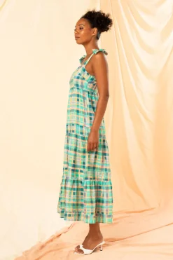 Kachel Zia Dress | Ocean Check