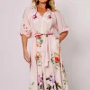 La Strada Calista Shirt Dress | Pink Floral