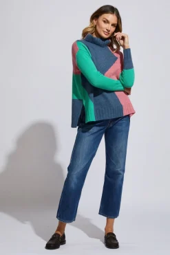 LD+Co Ziggy Zag Jumper | Denim