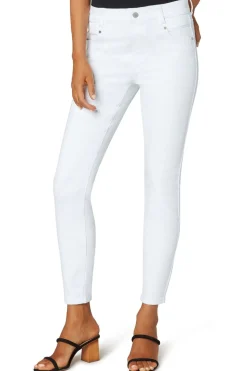 Liverpool Jeans Gia Glider Ankle Jean | Bright White