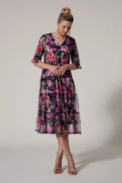 Loobie's Story Cin Cin Tulle Dress | Indigo Multi
