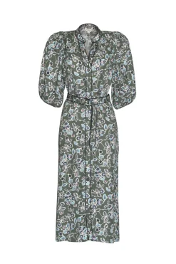 Madly Sweetly Pick A Path Dress | Khaki Multi
