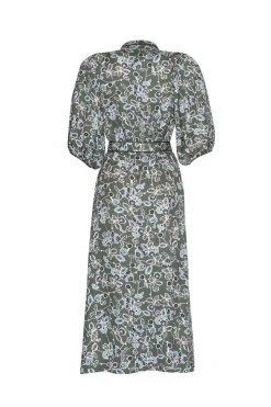 Madly Sweetly Pick A Path Dress | Khaki Multi