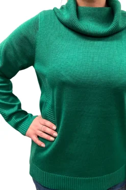 Maglia Cowl Neck Pullover | Jade