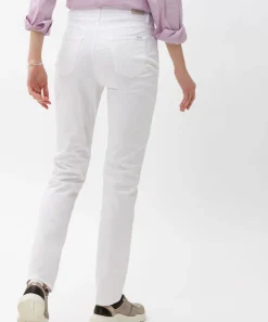 Mary 5 Pocket Jeans | White