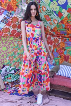 Maude Vivante Andi Midi Dress | Kaleidoscope