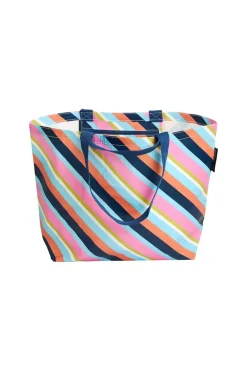 Medium Tote | Candy Stripe