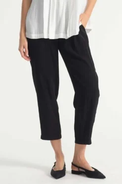 Mela Purdie | Soft Capri Pant | Black