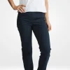Mela Purdie | Straight Pant Microprene | Navy