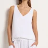 Mela Purdie Audrey Tank | White