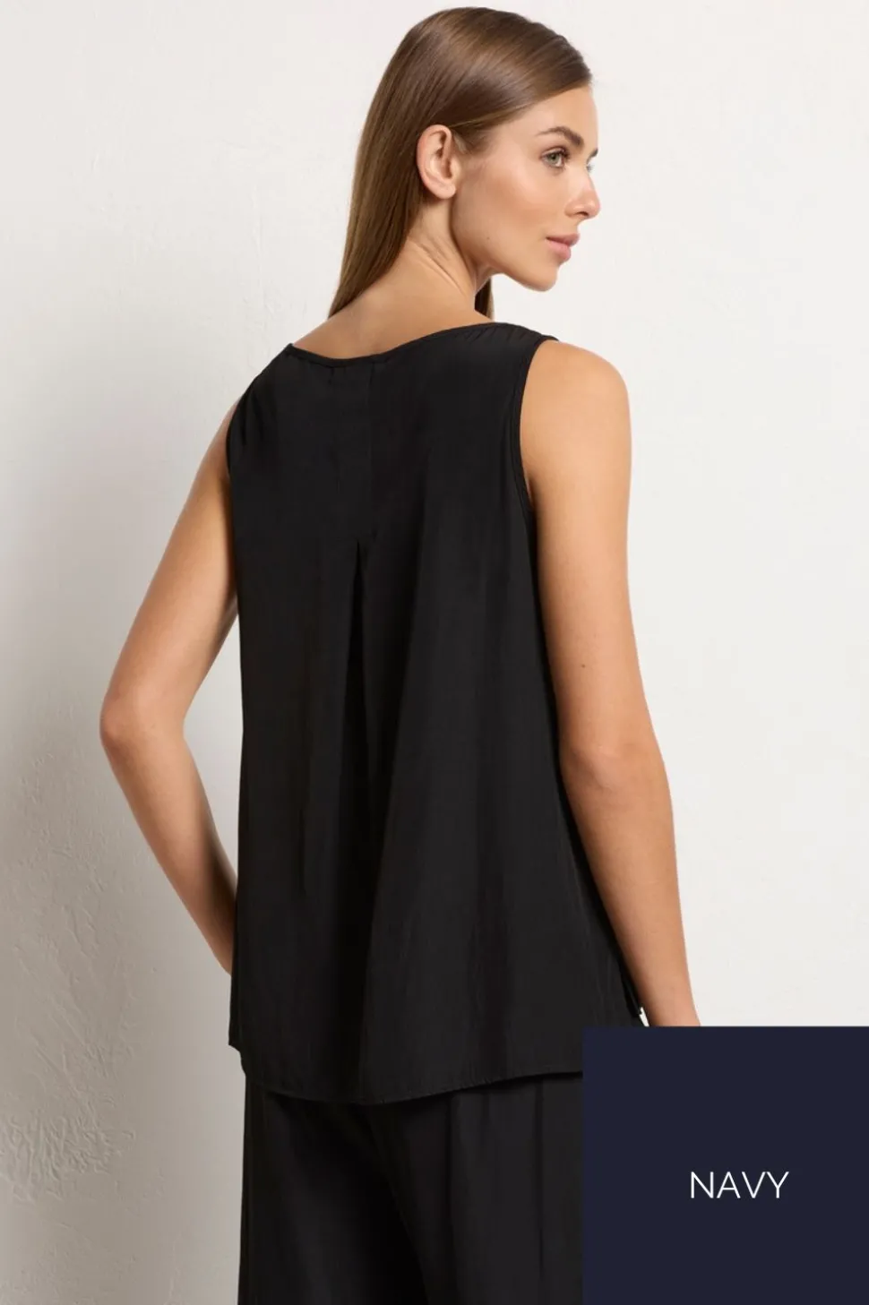 Mela Purdie Audrey Tank | Navy
