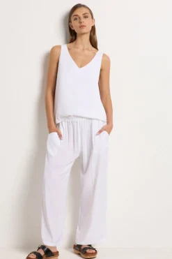 Mela Purdie Audrey Tank | White
