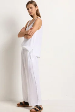 Mela Purdie Audrey Tank | White
