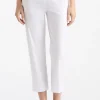 Mela Purdie Cropped Pant | White