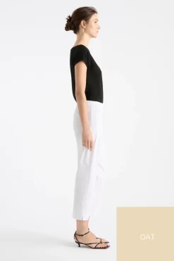 Mela Purdie Cropped Pant | Oat