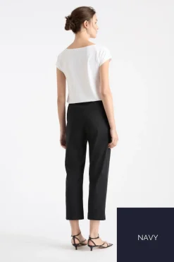 Mela Purdie Cropped Pant | French Navy