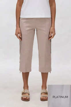 Mela Purdie Cropped Zip Cargo | Platinum