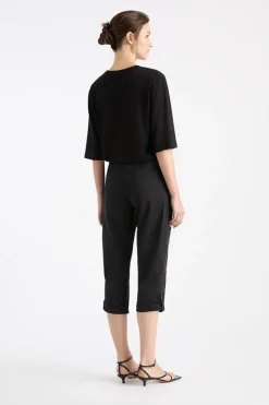 Mela Purdie Cropped Zip Cargo | Black
