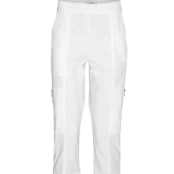Mela Purdie Cropped Zip Cargo | White | F65 1386