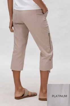 Mela Purdie Cropped Zip Cargo | Platinum