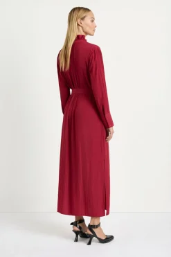 Mela Purdie Frill Neck Dress | Chilli