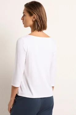 Mela Purdie Relaxed Boat Neck | White