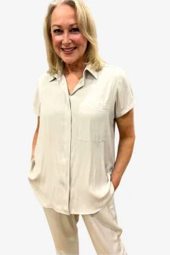 Mela Purdie Short Sleeve Single Pocket Shirt | Doe