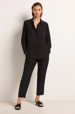 Mela Purdie Single Pocket Shirt | Black
