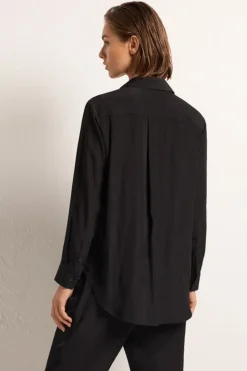 Mela Purdie Single Pocket Shirt | Black