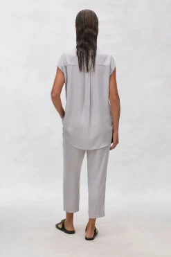 Mela Purdie Soft Capri | Platinum