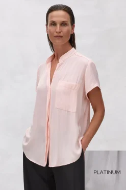 Mela Purdie Stand Shirt | Platinum