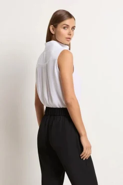 Mela Purdie Tab Slide Tank | White