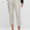 Mela Purdie Tapered Flat Pant | Stone