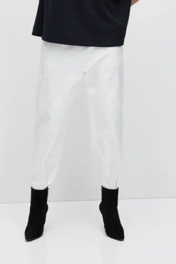 Mela Purdie Tapered Flat Pant | Ivory