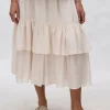 Mela Purdie Vapour Skirt | Nougat
