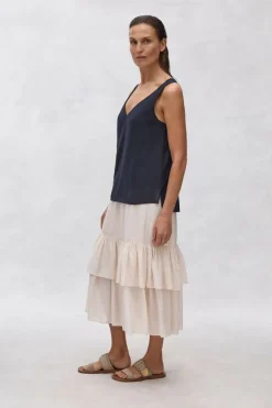 Mela Purdie Vapour Skirt | Nougat
