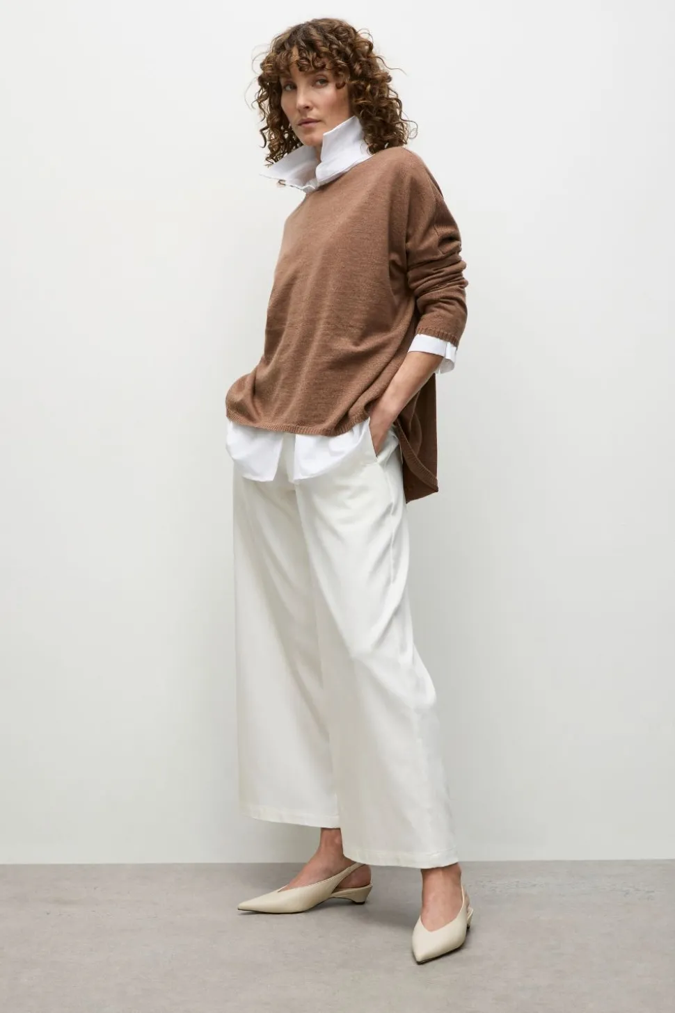 Mela Purdie Welt Pocket Pant | Natural