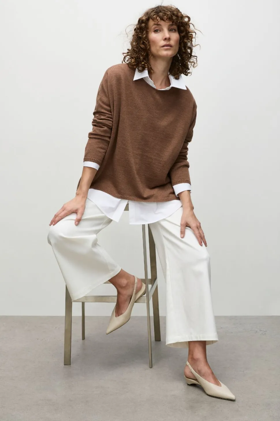 Mela Purdie Welt Pocket Pant | Natural