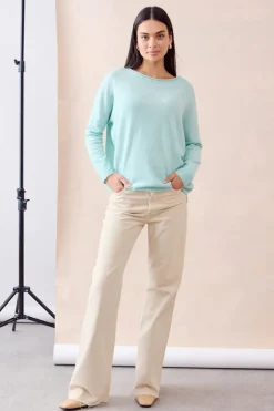 Mia Fratino Bobbi Boatneck | Menthol