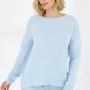 Mia Fratino Clem Rollneck Crew | Powder Blue