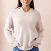 Mia Fratino Elsa Crew Collar | Alabaster